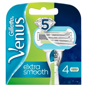 Gillette Venus Extra Smooth náhradné žiletky 4 ks