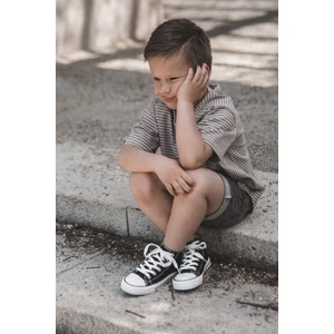 Kids High Sneakers Black Filemon