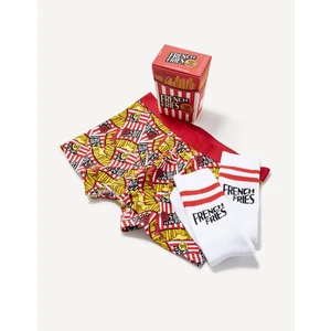 Celio Gift pack boxers and socks with chips - Men