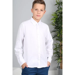 Plain white shirt