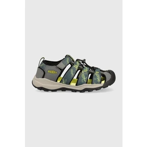 Keen Newport Neo H2 Youth Dětské hybridní sandály 10031314KEN sea moss/steel grey 1(34)