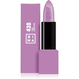 3INA The Lipstick rúž odtieň 430 Cold Purple 4,5 g