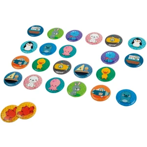 Janod Bath Memory pexeso do vany Animals 2 y+ 24 ks