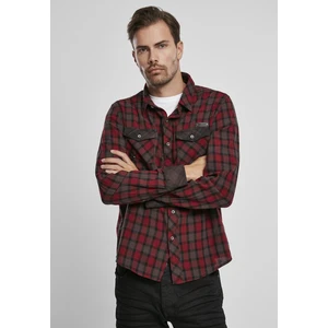 Duncan plaid shirt red/brown