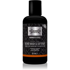 Wilkinson Sword Barbers Style Beard Wash & Softener šampon na vousy 177 ml