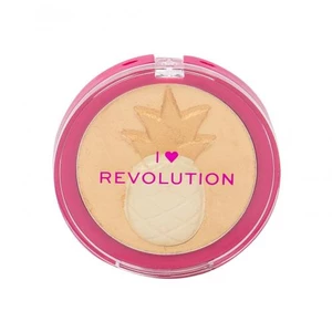 Makeup Revolution London I Heart Revolution Fruity Highlighter 9,15 g rozjasňovač pre ženy Pineapple