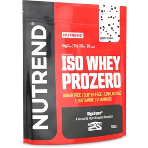 Nutrend ISO Whey Prozero 500 g bílá čokoláda