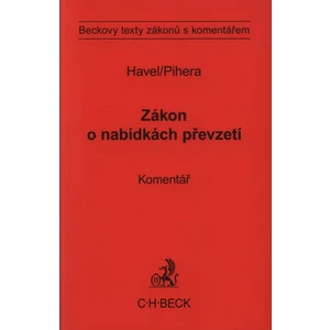Zákon o nabídkách převzetí - komentář