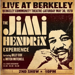 The Jimi Hendrix Experience Live At Berkeley (2 LP) Sztereó
