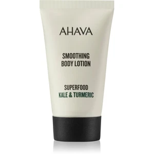 Ahava Superfood Kale & Turmeric zjemňující tělové mléko s hydratačním účinkem 40 ml