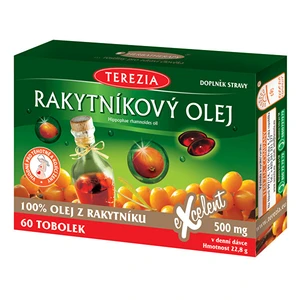 Terezia Company 100% Rakytníkový olej 50 tob. + 10 tob. ZDARMA