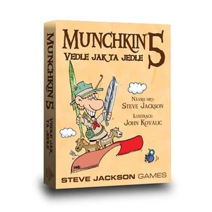Desková karetní hra Munchkin 5: Vedle jak ta jedle v češtině
