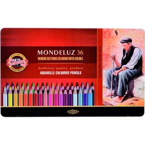 KOH-I-NOOR Creion acuarelă Mondeluz 3725/36 Mix