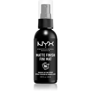 NYX Professional Makeup Makeup Setting Spray Matte fixační sprej 01 Matte Finish / Long Lasting 60 ml