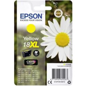 Epson originální ink C13T18144012, T181440, 18XL, yellow, 6, 6ml, Epson Expression Home XP-102, XP-402, XP-405, XP-302