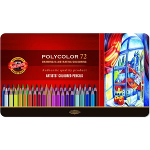 KOH-I-NOOR Polycolor Artist's Coloured Pencils 72 Mescolare