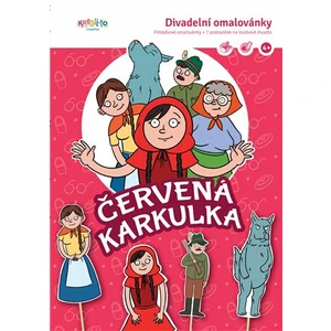Divadelní omalovánky - Červená karkulka