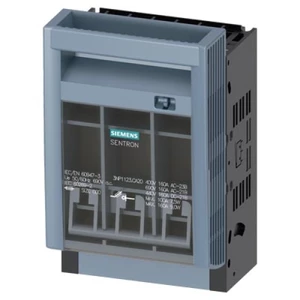 Siemens 3NP11231CA20 výkonový odpínač pojistky 3pólový 160 A 690 V/AC