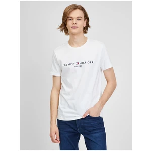 White Men's T-Shirt Tommy Hilfiger - Men's