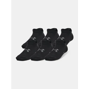 Under Armour Ponožky UA Yth Essential No Show 6pk-BLK - unisex