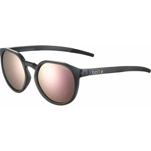 Bollé Merit Black Crystal Matte/Brown Pink Polarized