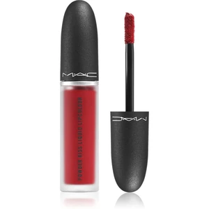 MAC Cosmetics Powder Kiss Liquid Lipcolour matná tekutá rtěnka odstín Haute Pants 5 ml