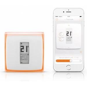 Termostat  Netatmo Wi-Fi, pro zařízení iOS a Android (NTH01-EN-EU...