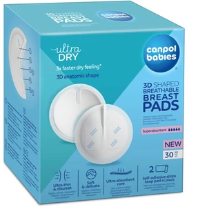 Canpol babies Breast Pads jednorázové vložky do podprsenky 30 ks