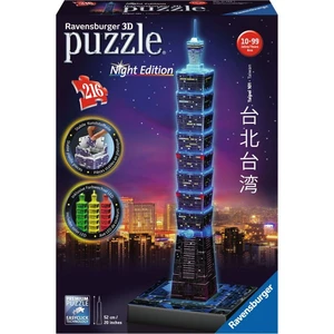 Ravensburger 3D puzzle Taipei Noční edice 216 dílků