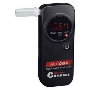 Alkoholtestér Compass 01905 Alkoholtester Compass AlcoZero CA 10FS
Breathalyzer je přístroj, pro orientační stanovení obsahu alkoholu v krvi dechovou