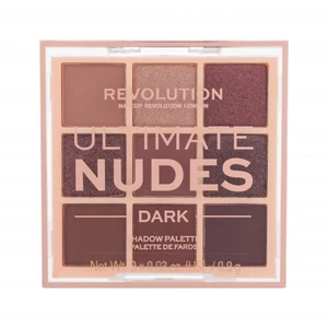 Revolution Paletka očiach tieňov Ultimate Nudes Dark 8,1 g