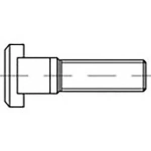 Skrutka s T hlavou TOOLCRAFT TO-6855786, N/A, M24, 100 mm, ocel, 5 ks