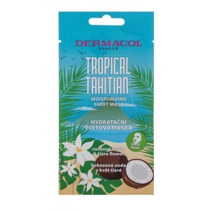 Hydratační textilní maska s kokosovou vodou a květy tiaré Tropical Tahitian (Moisturizing Sheet Mask)