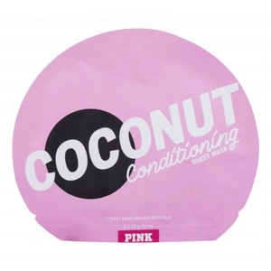 Pink Coconut Conditioning Sheet Mask 1 ks pleťová maska pro ženy na všechny typy pleti; výživa a regenerace pleti
