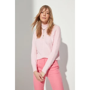 Trendyol Sweater - Pink - Regular fit