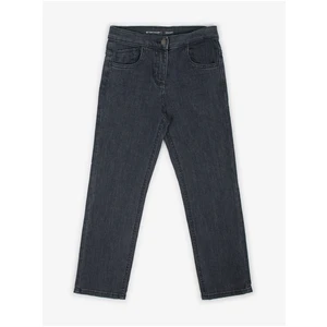 Dark Grey Girls Straight Fit Jeans Tom Tailor - Girls