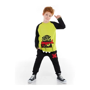 Denokids Two-Piece Set - Black - Relaxed fit