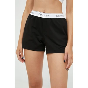 Calvin Klein Underwear Black Womens Sleeping Shorts - Women
