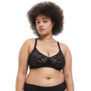 Calvin Klein Dámska podprsenka Bralette PLUS SIZE QF6937E-UB1 XXL