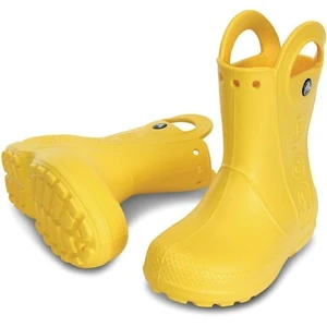 Crocs Kids' Handle It Rain Boot Yellow 30-31