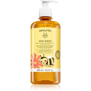 Apivita Kids Mini Bees mycí gel na obličej a tělo 500 ml