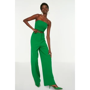 Trendyol Pants - Green - Cigarette pants