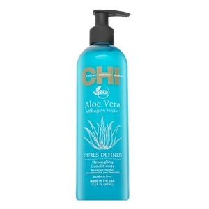 CHI Aloe Vera Curls Defined Detangling Conditioner uhlazující kondicionér pro snadné rozčesávání vlasů 340 ml