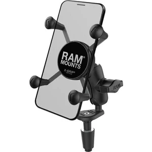 Ram Mounts X-Grip Phone Holder Fork Stem Base Housse, Etui moto smartphone / GPS