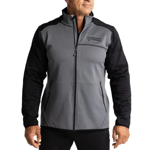 Adventer & fishing Hoodie Warm Prostretch Sweatshirt Titanium/Black XL