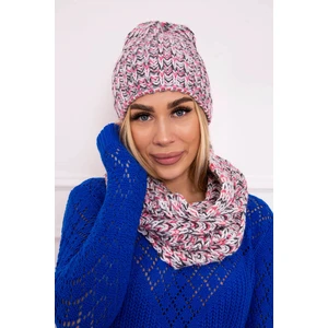 Women's Fleece Set Merry K202 Pink + Grey