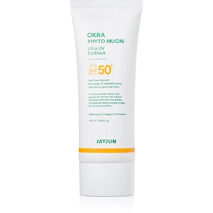 Jayjun Okra Phyto Mucin ochranný krém na opaľovanie SPF 50+ 100 ml