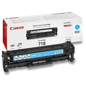 Canon CRG-718 azurový (cyan) originální toner