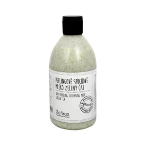 Sefiros Peelingové sprchové mléko Zelený čaj (Body Peeling Cleansing Milk) 500 ml