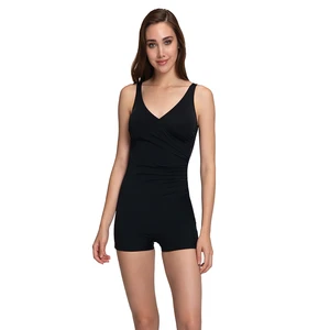 Dagi Black Consolidating Long Johns Swimsuit